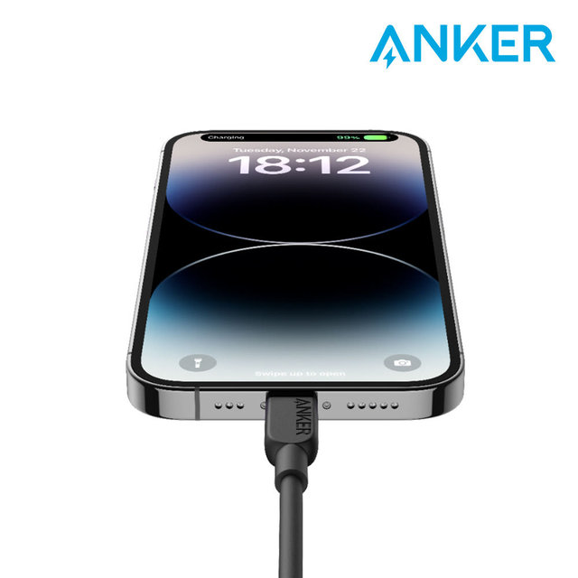 앤커 A81F6 322 USB-C to USB-C 케이블 180cm 블랙