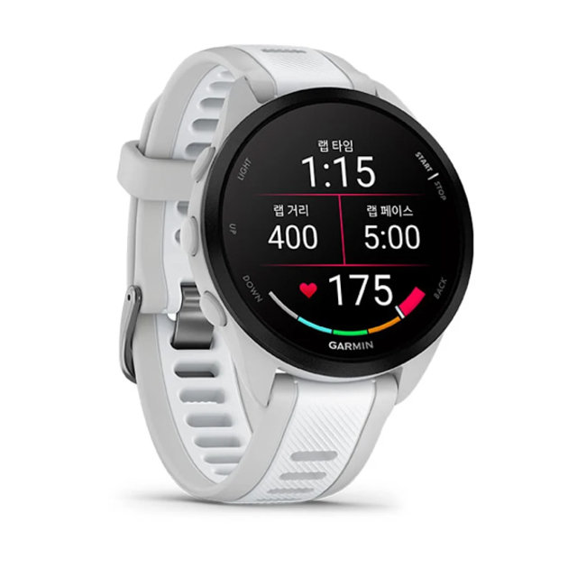 [37%할인] GARMIN 포러너 165 러닝 스마트워치 GPS 블랙 / 화이트 