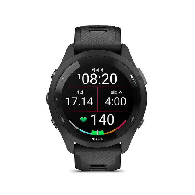[22%할인] GARMIN 포러너 265 러닝 스마트워치 GPS 블랙 / 화이트