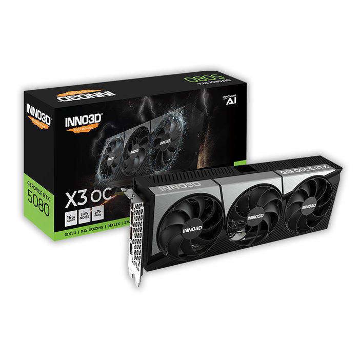 INNO3D 지포스 RTX 5080 OC D7 16GB X3 그래픽카드