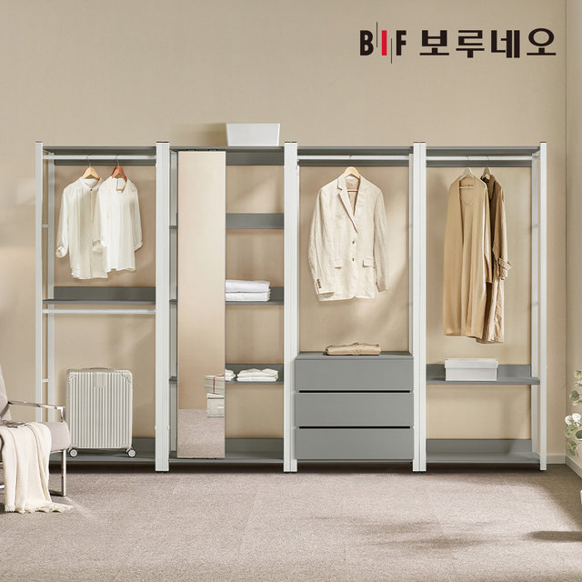 아이든 시스템 행거 철제 드레스룸 아일랜드 서랍장