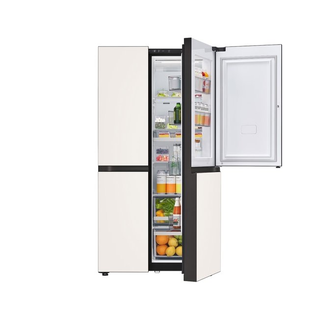 디오스 AI 오브제컬렉션 양문형 냉장고 S656GBB143 [652L,베이지]