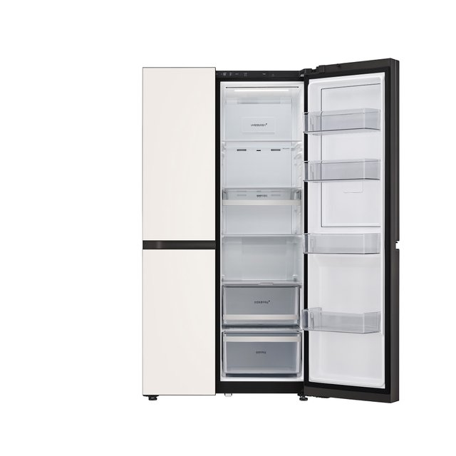 디오스 AI 오브제컬렉션 양문형 냉장고 S656GBB143 [652L,베이지]