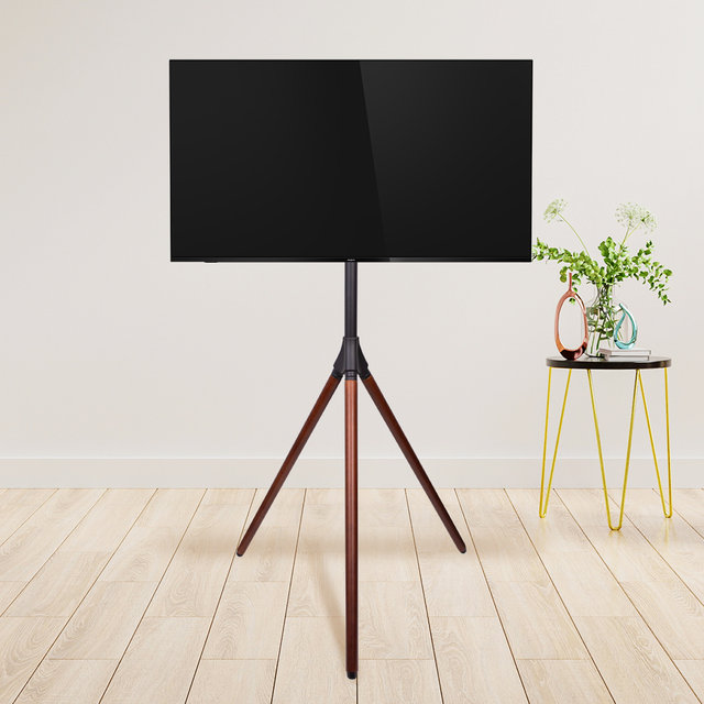 ST3E 이젤스탠드 TV거치대 이동형 스위블 기능(32-65형)무타공 LG삼성호환 삼각대