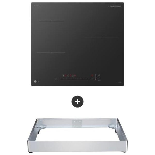 LG 디오스 인덕션 3구 BEI3QEBLOEC [프리스탠딩 8.5cm 케이스]
