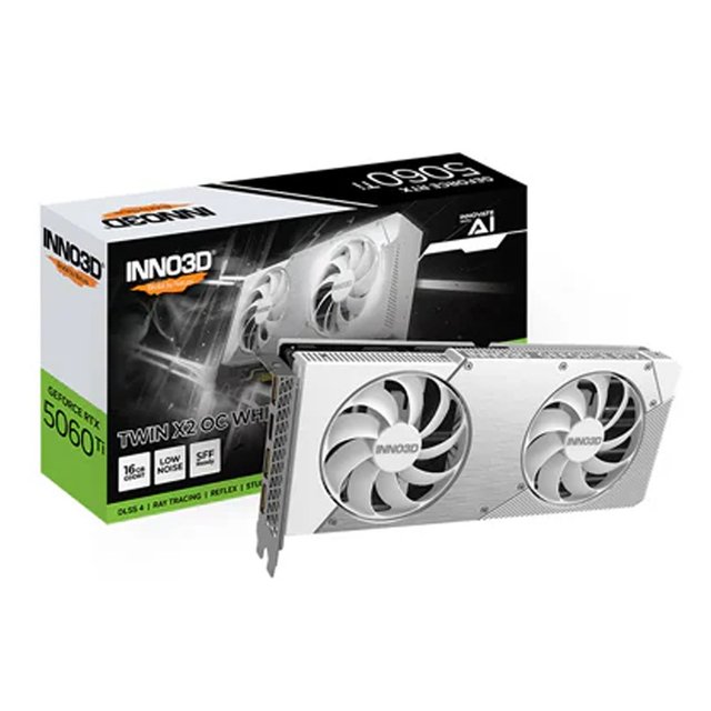 INNO3D 지포스 RTX 5060 Ti OC D7 16GB TWIN X2 WHITE 그래픽카드 NVIDIA