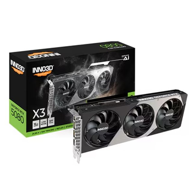 INNO3D 지포스 RTX 5080 D7 16GB X3 그래픽카드