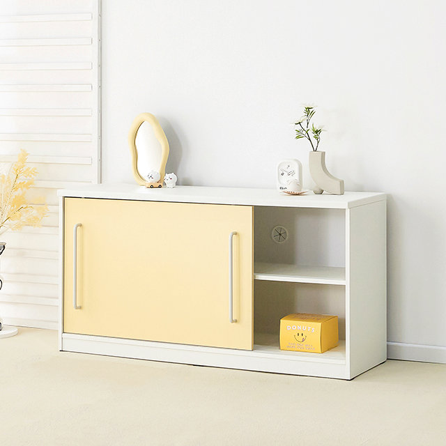 [착불배송 상세확인] N5221 슬라이드 수납장 1200x600 2colors