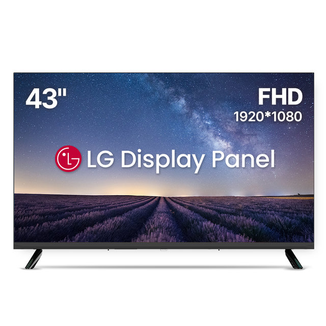 위드라이프 109cm(43인치) TV FHD 대기업정품패널 티비_기사방문 스탠드 설치