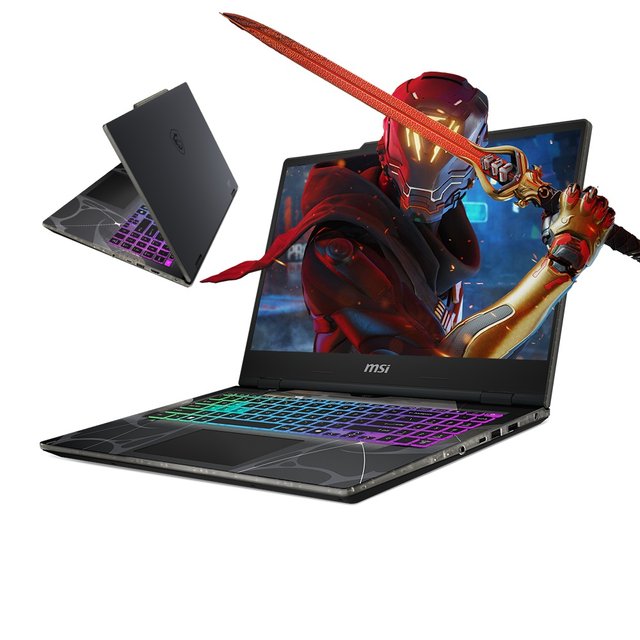 MSI 사이보그 A15 AI B2HWEKG-R7 게이밍 노트북 Ryzen 7 RTX5050 8G 512GB