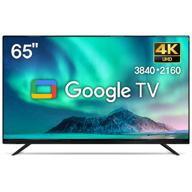 위드라이프 구글 165cm(65인치) 4K UHD 스마트TV 고화질 LED 안드로이드티비_기사방문 스탠드 설치