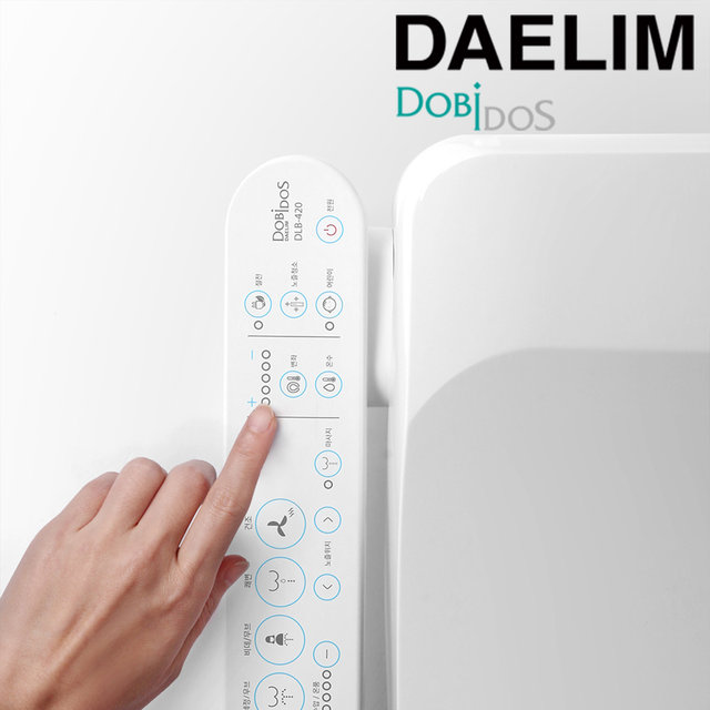 26년신제품 대림 직수형 IPX8 완벽방수비데 DLB-420 항균시트 더블케어 노즐자동세척 필터없는비데