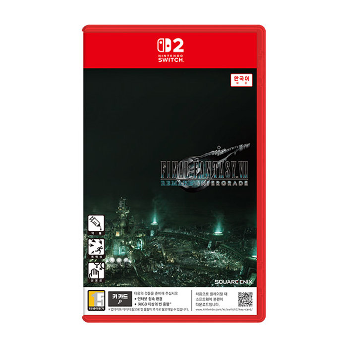 닌텐도 ~1/21 사전예약 초회 한정 특전 동봉 SWITCH2 파이널판타지7리메이크인터그레이드