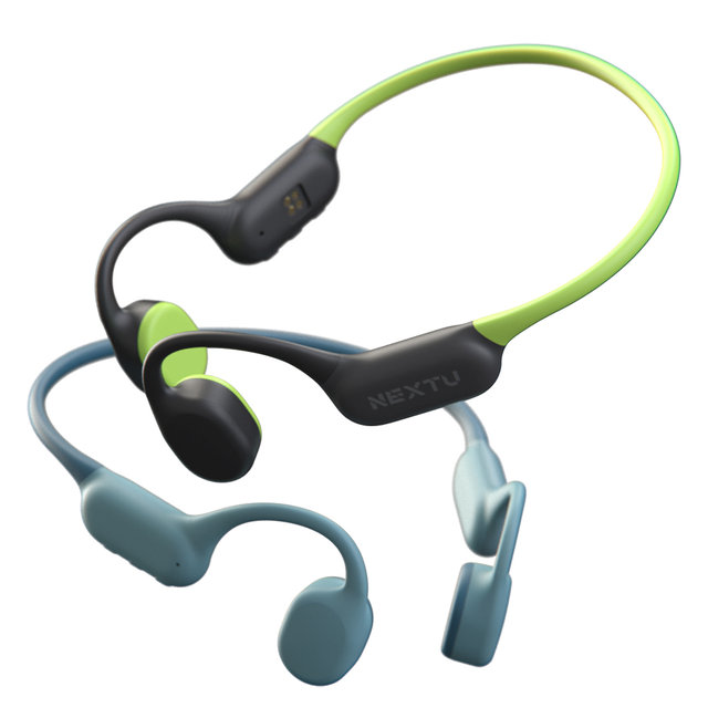 넥스트유 이어비트B1 오픈형 골전도 이어폰 IP68 완전 방수 방진 블루투스 이어폰 런닝 수영 자전거