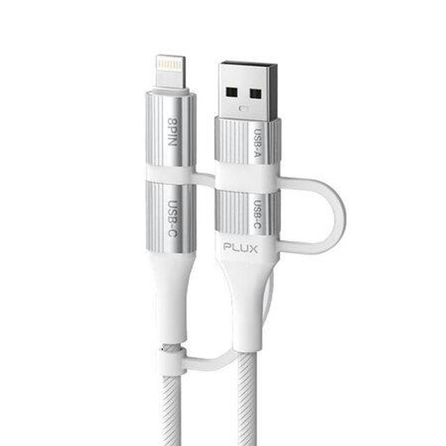 플럭스 꼬임방지 60W 4in1 케이블 1.5M