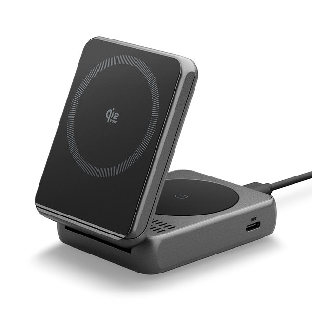 Qi2 25W 2in1 폴더블 맥세이프 초고속 무선 충전기 EF302MOQ