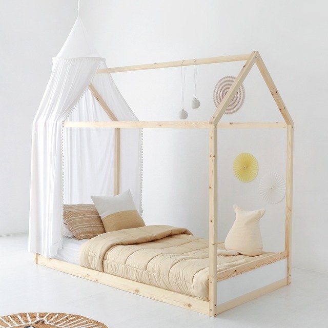 호텔라인 침대프레임 싱글 캐노피디자인 MK25225