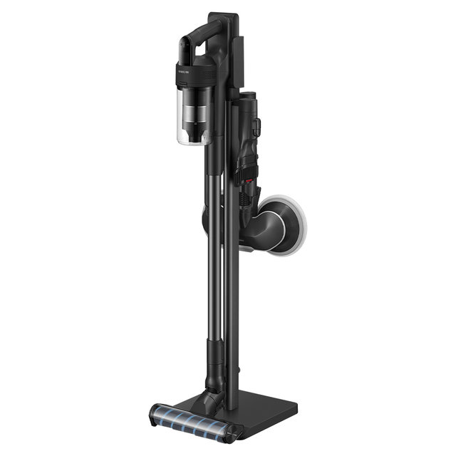 삼성전자 제트핏 VS70H18GVK 새틴블랙 물걸레 180W 무선청소기 스탠딩거치대