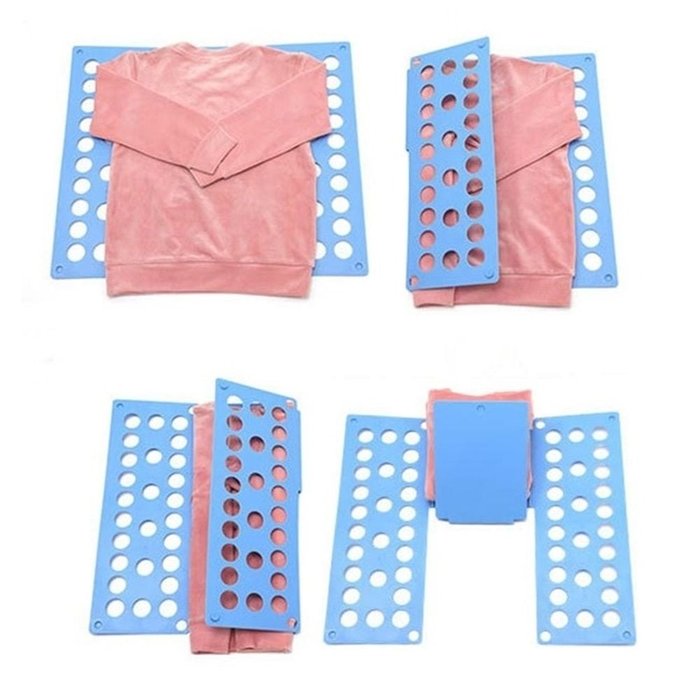 다데 엄지척 각잡아 옷접기판 2개 빨래접기 옷개기툴 옷접기보조판