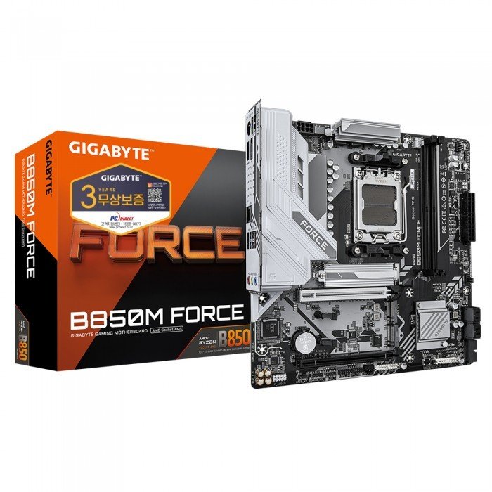 기가바이트 GIGABYTE B850M FORCE 피씨디렉트S
