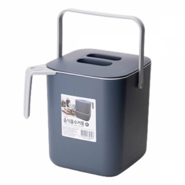음식물수거통 4L 씽크대쓰레기통 음식물분기수거함 싱