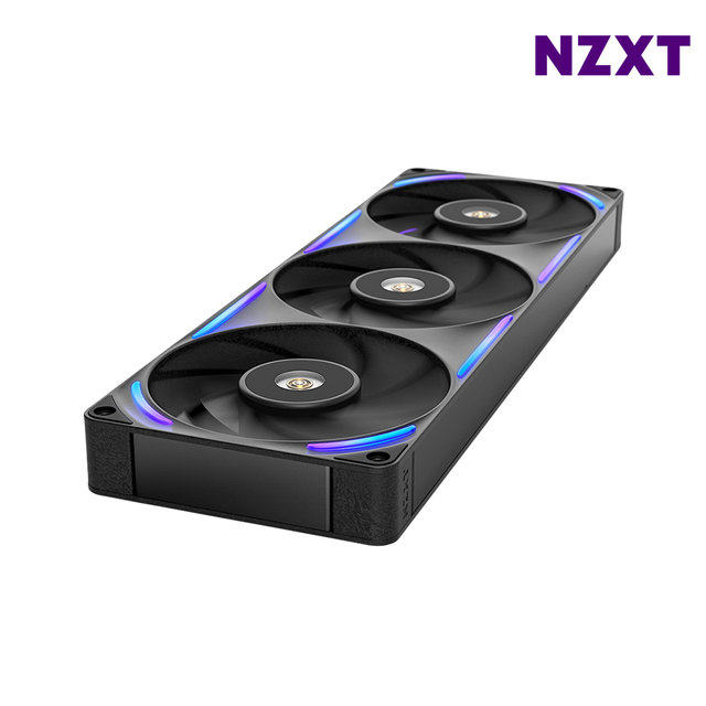 NZXT F360X 블랙 일체형 시스템팬 RGB쿨링팬 최종 114,050 WON