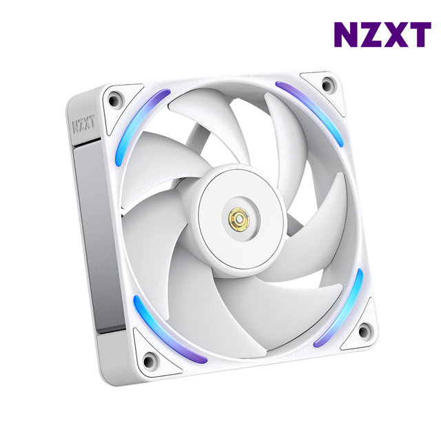 NZXT F120X  화이트 시스템팬 쿨링팬 120mm