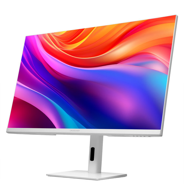 크로스오버 32QD100WM IPS WQHD 81cm 피벗 화이트 사무용 게이밍 컴퓨터 모니터 무결점