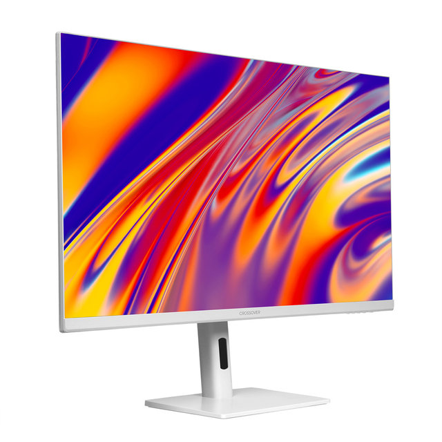 크로스오버 32QD100WM IPS WQHD 81cm 피벗 화이트 사무용 게이밍 컴퓨터 모니터