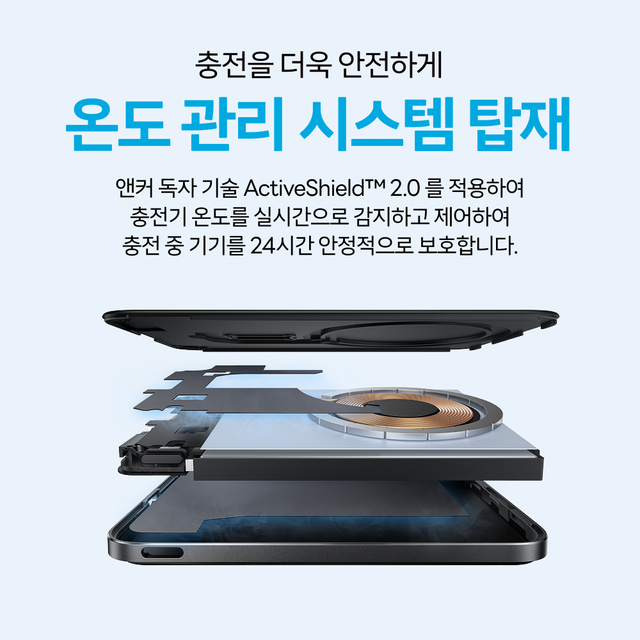 Anker 맥고 나노 파워뱅크 5000mAh 20W 슬림형 무선충전 보조배터리 A1665