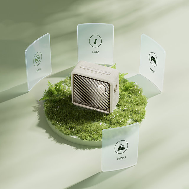 [EDIFIER][국내공식]에디파이어 ES20 아이보리 휴대용 블루투스 스피커 6W