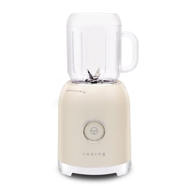 소형믹서기 BLD-250 크림 블렌더 가정용 휴대용 이유식 과일