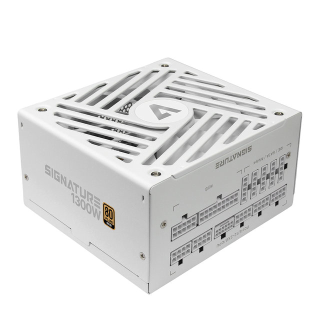 AONE 시그니처 1300W 80PLUS GOLD 풀모듈러 ATX 3.1 (PCIE 5.1) 화이트