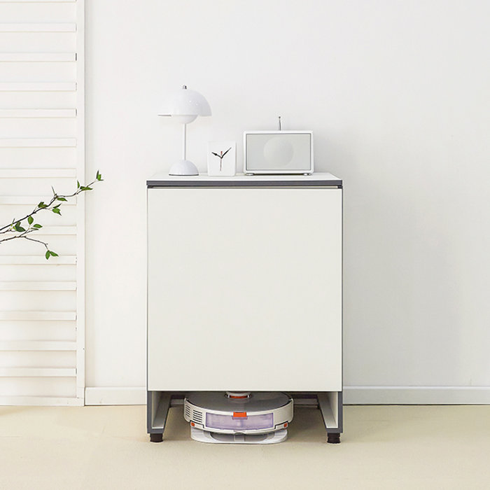 히트가구 착불배송 상세확인 N5230 로봇청소기 수납장 오픈형 600x800 9colors