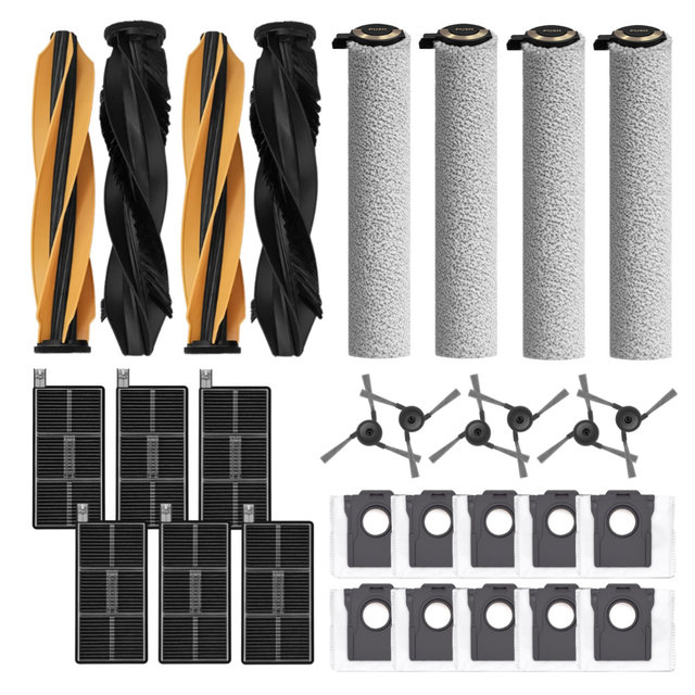 [호환] 드리미 Aqua10 Ultra Roller 소모품 물걸레 더스트백 필터 브러쉬 1년 패키지