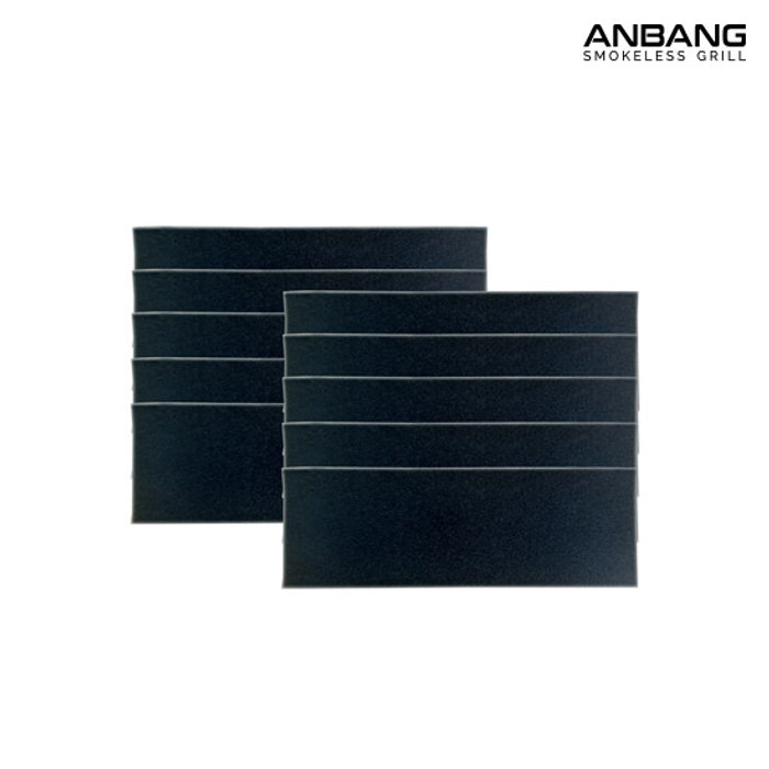 DNW OEM 안방그릴 필터 연기잡는 전기그릴 시즌4 AB701MF 필터 10개 / AB901MF 호환