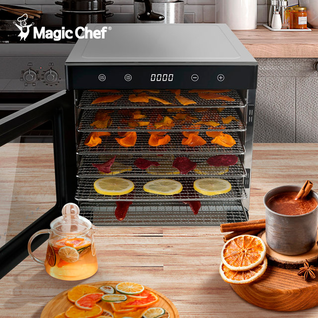 매직쉐프 프리미엄 6단 올스텐 대용량 식품건조기 저소음 다이어트 반려동물 간식 야채 과일 말리기 MEFD-K306S