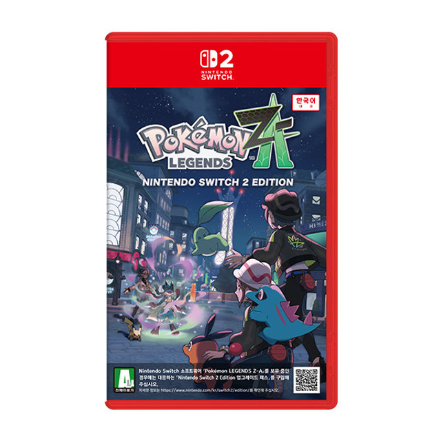 [박스개봉-변심반품] SWITCH2 포켓몬레전드Z-A Nintendo Switch 2 Edition
