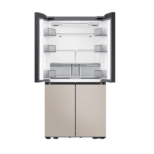 Bespoke AI 하이브리드 키친핏맥스 4도어 RM70F64R1G [637L, 베이지]