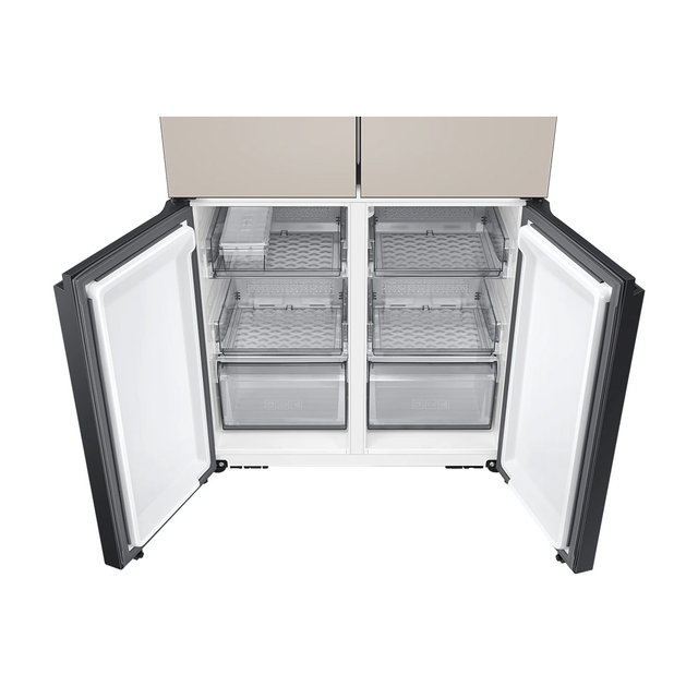 Bespoke AI 하이브리드 키친핏맥스 4도어 RM70F64R1G [637L, 베이지]