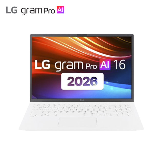 LG전자 2026 그램 프로 16ZD95U-GX56K AMD 라이젠AI/16GB/256GB/OS 미탑재/에어로미늄 화이트