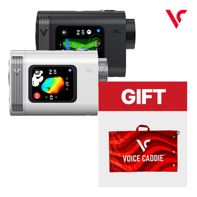 [MEGA 페스타] 2026 보이스캐디 SL mini THE BLACK 레이저 골프거리측정기 + 클럽 타월 Gift