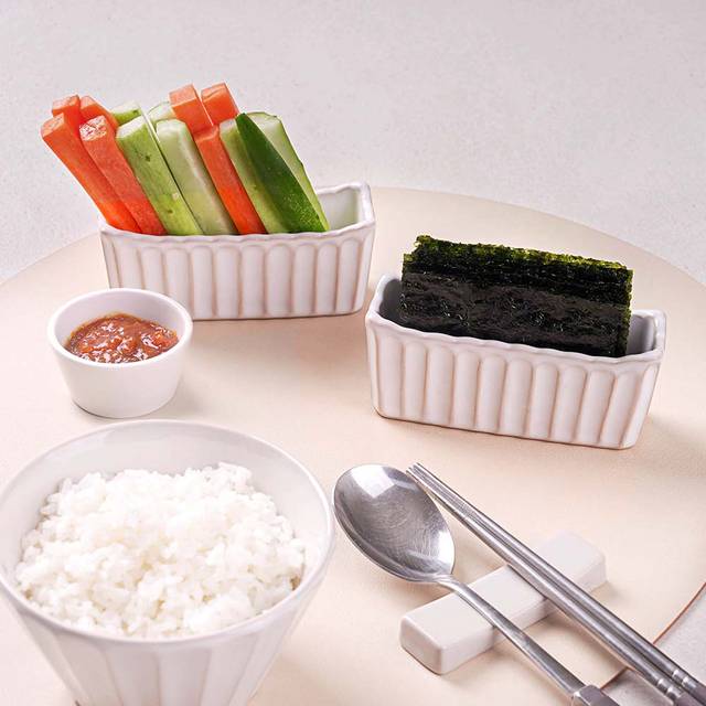 [비밀특가] 온도 아리아 김그릇 기본형 핸드메이드 도자기 김 감태 다용도