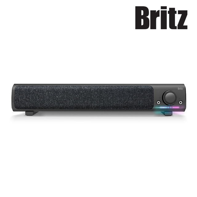 10%카드할인 혜택가 22,410 브리츠 BZ-SL9 스피커 사운드바 컴퓨터 데스크탑 PC 모니터 게이밍 PC방 유선 USB 2채널 블랙/화이트