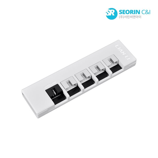 [서린공식] 리안리 RS1200 80PLUS골드 with hub 화이트