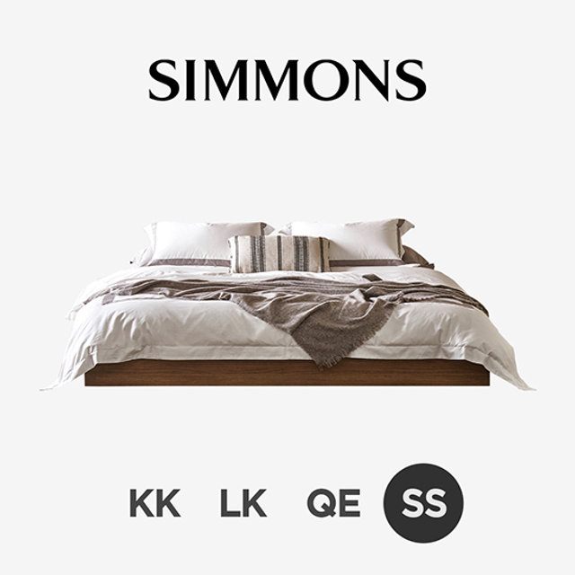 [시몬스] 탠. 스토리지헤드. 뷰티레스트 허브. 슈퍼싱글 침대