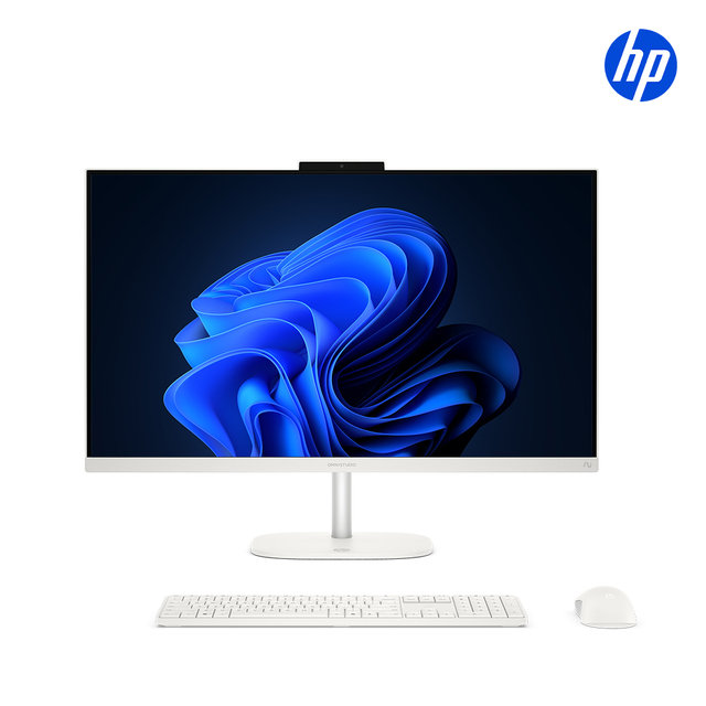 최종146만+마우스패드 증정/HP 옴니스튜디오 27 CU0007KR 코어5-210H/24GB/512GB/QHD/윈11/올인원 일체형 PC 컴퓨터 데스크탑 본체