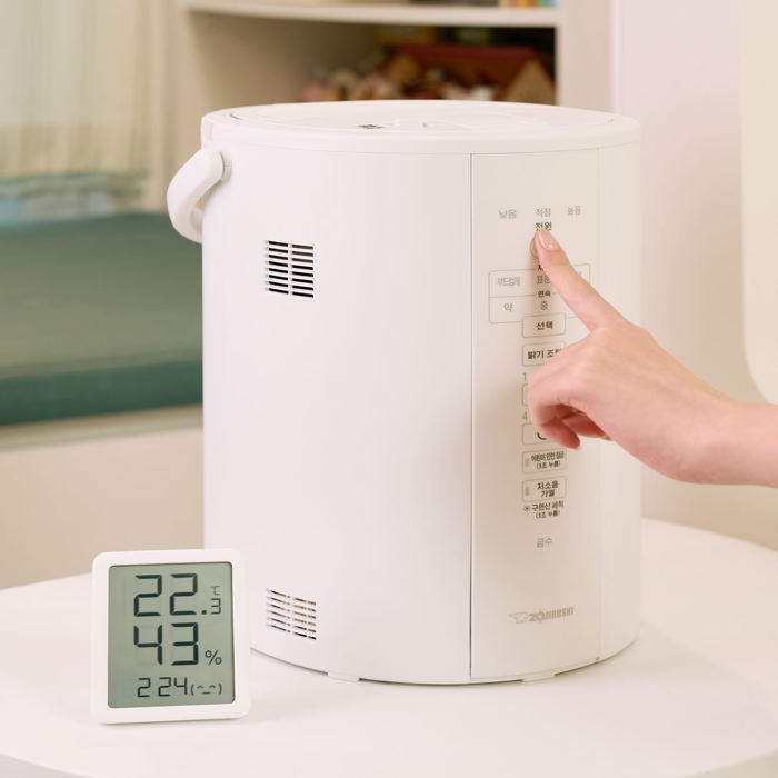 [중고] 박스개봉-변심반품 조지루시 EE-DVH35K-WA 가열식 가습기 화이트