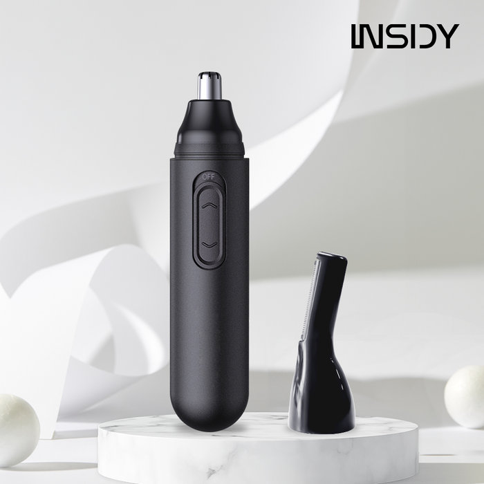 인사이디 휴대용 미니 C타입 충전형 코털 제거 눈썹 정리 그루밍 트리머 INT-25