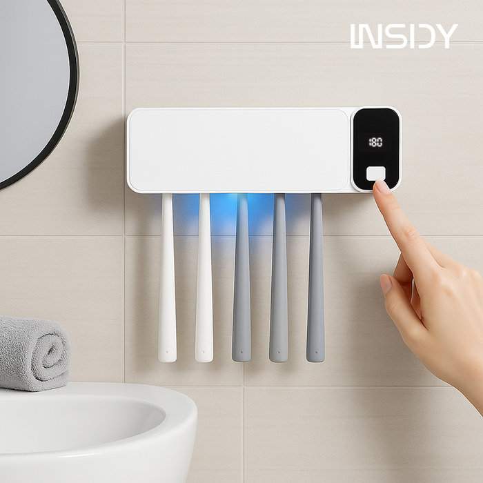 인사이디 무선 휴대용 가정용 칫솔 면도기 살균기 ITS-750